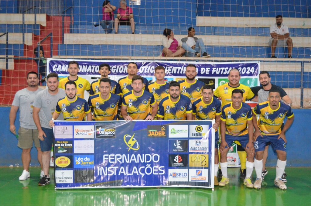 Confira os resultados da 4º rodada e a classificação do Campeonato Regional de Futsal em Mundo Novo