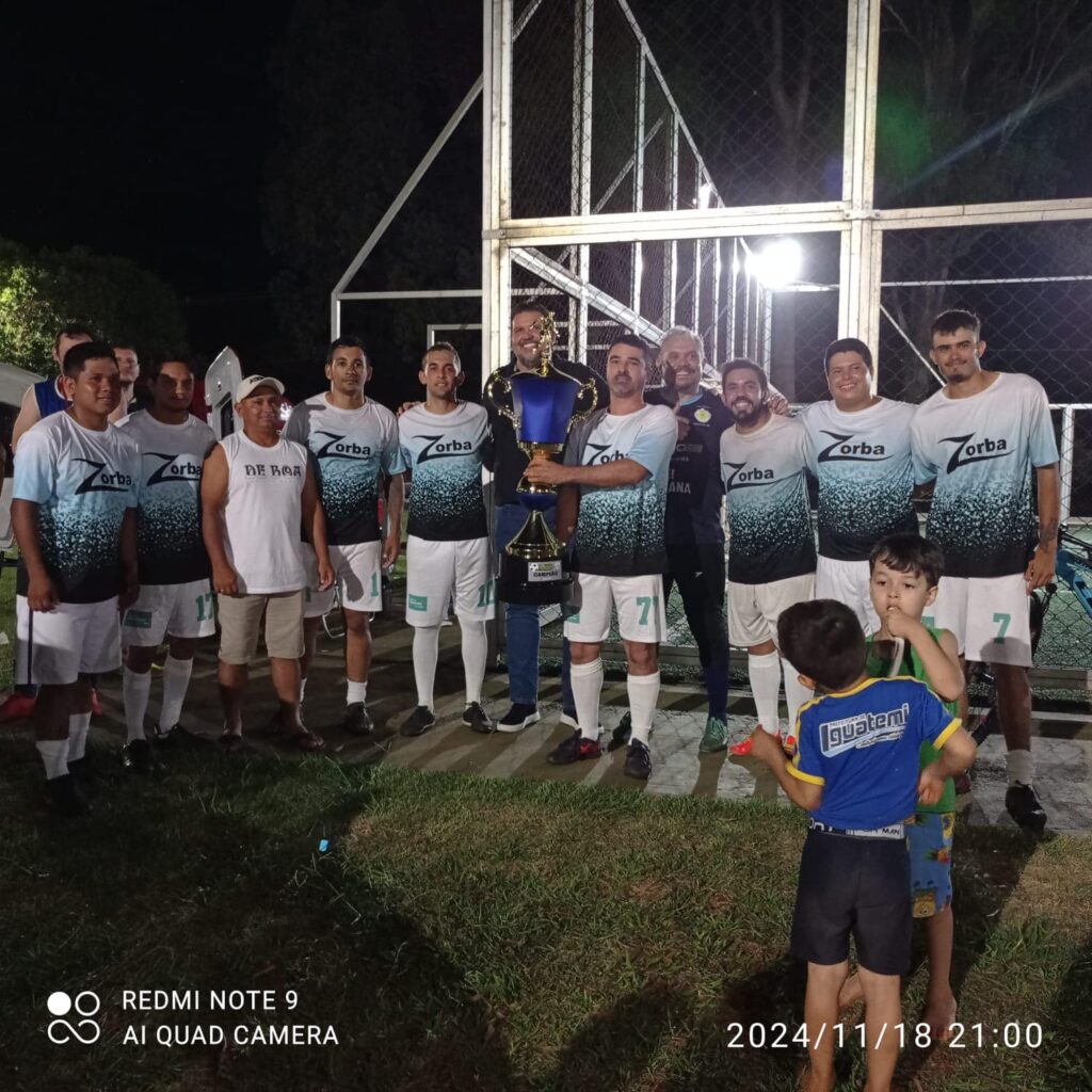 "Obras" foi a grande campeã da Copa Sindimig de Futebol Society entre servidores municipais de Iguatemi