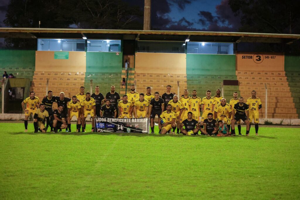 5° Jogo Beneficente Amigos do Alisson x Amigos do Rogério é realizado em Naviraí